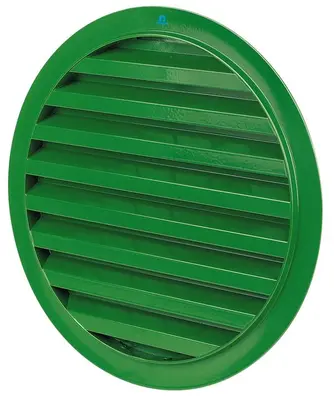 411R - Round built-in louver