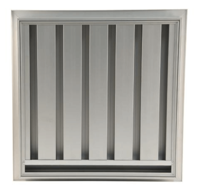 468SA - Sand-resistant built-in louver