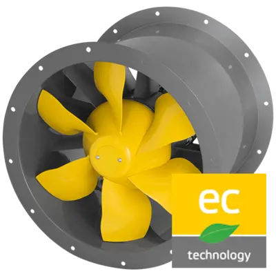 AL-EC - AXIALINE tube fan with EC motor