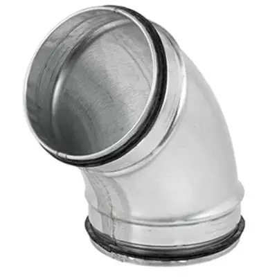 B6X - Bend 60° with rubber sealing