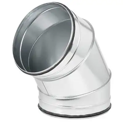 B6X S - Segmented bend 60° with rubber sealing