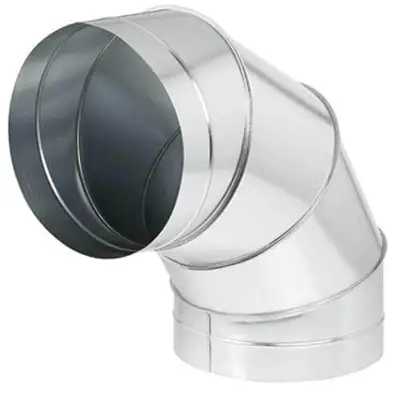 B9S - Segmented bend 90° with rubber sealing