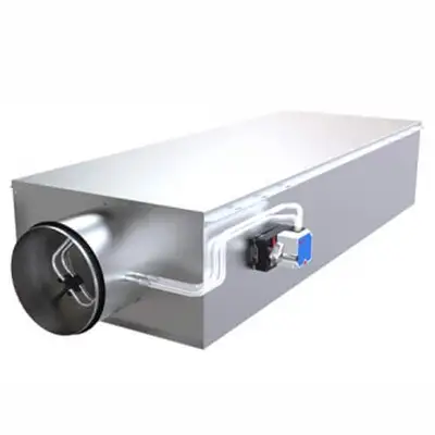 VAV terminal box with sound attenuation