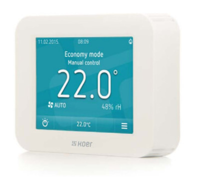 Configurable zone temperature and relative