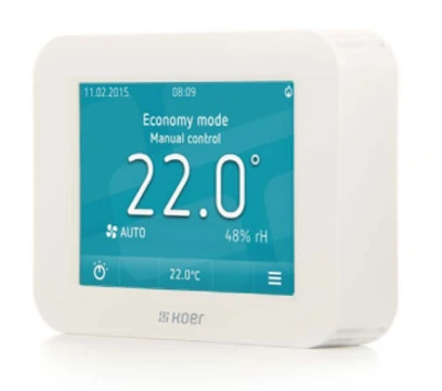 Configurable zone temperature and relative