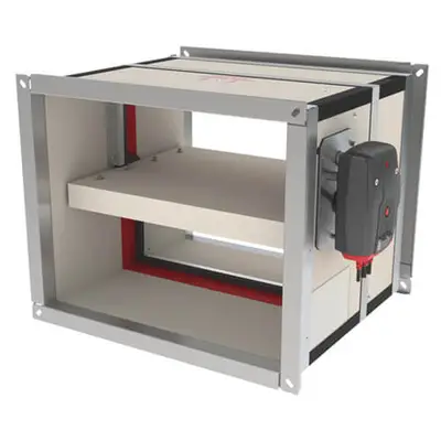CU2-L500 - Wide-ranging rectangular fire damper up to 120’