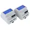 DIN rail mounted analog to digital converter