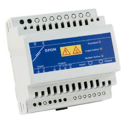 DIN rail Power over Modbus module