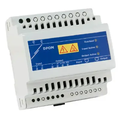 DIN rail Power over Modbus module