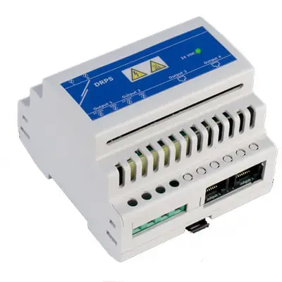 DIN rail power supply module