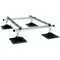 Giant system 4 pads 1200x415x1000mm