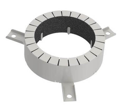 MG2-A - Surface-mounted fire resistant collar