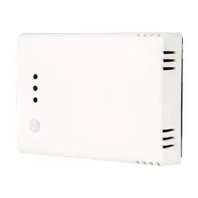 Product description HVAC room transmitter to measure temperature, relative humid