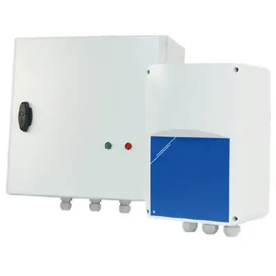 230 VAC transformer controller with TK and analog control