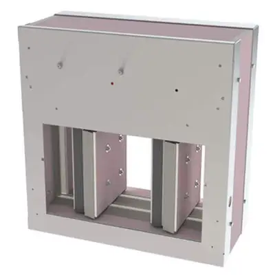 VL120 2L - Multi blade smoke evacuation damper 120' with 2 blades