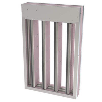VL120 4L - Multi blade smoke evacuation damper 120' with 4 blades