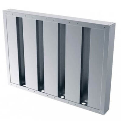 WB900 - Aluminium sand trap louvre