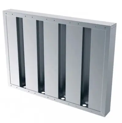 WB900 - Aluminium sand trap louvre