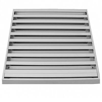 WO330 - Surface mounted external louvre