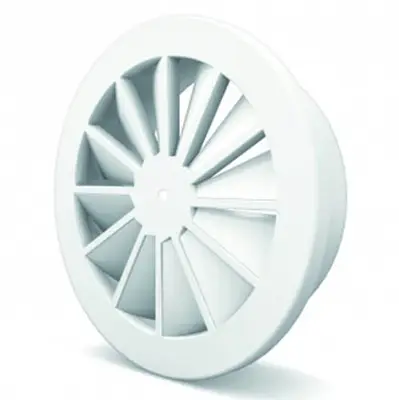 WR210 - Round swirl diffuser with fixed blades