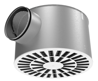 WT450 - Round steel swirl diffuser